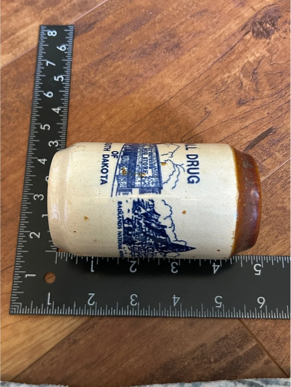 Vintage Wall Drug South Dakota Salt and Pepper Shakers Ceramic Set